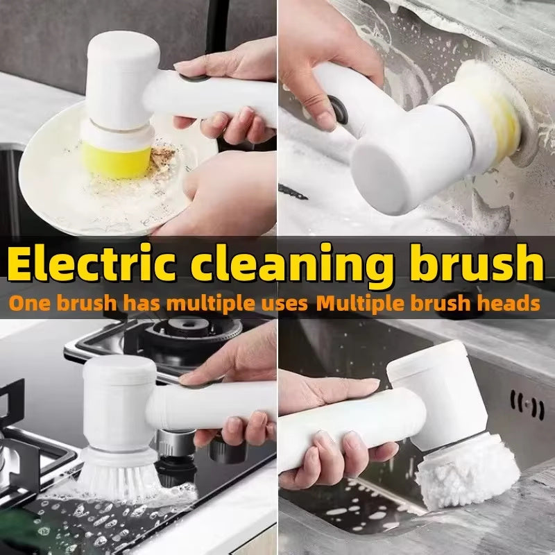 5 In 1 Cleaning Electric Brush
